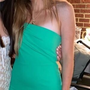 NBD Green Mini Dress